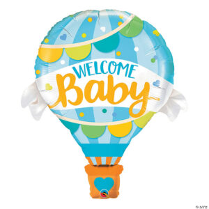 Blue Baby Hot Air Balloon