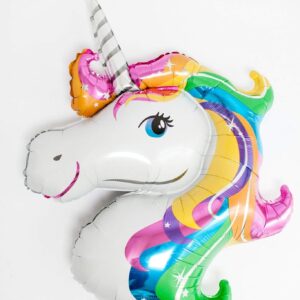 Rainbow Unicorn Balloon